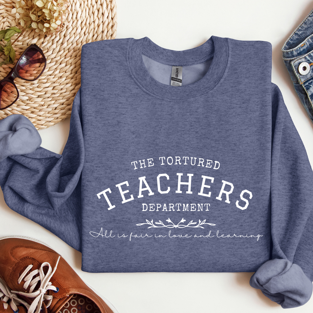 The Tortured Teachers Department Crewnecks