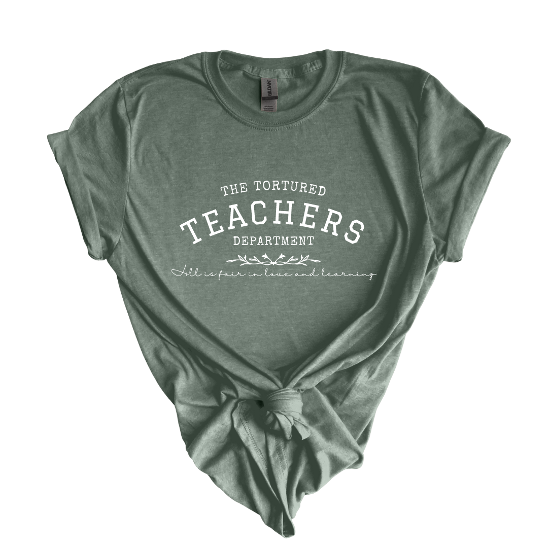The Tortured Teachers Department Tees