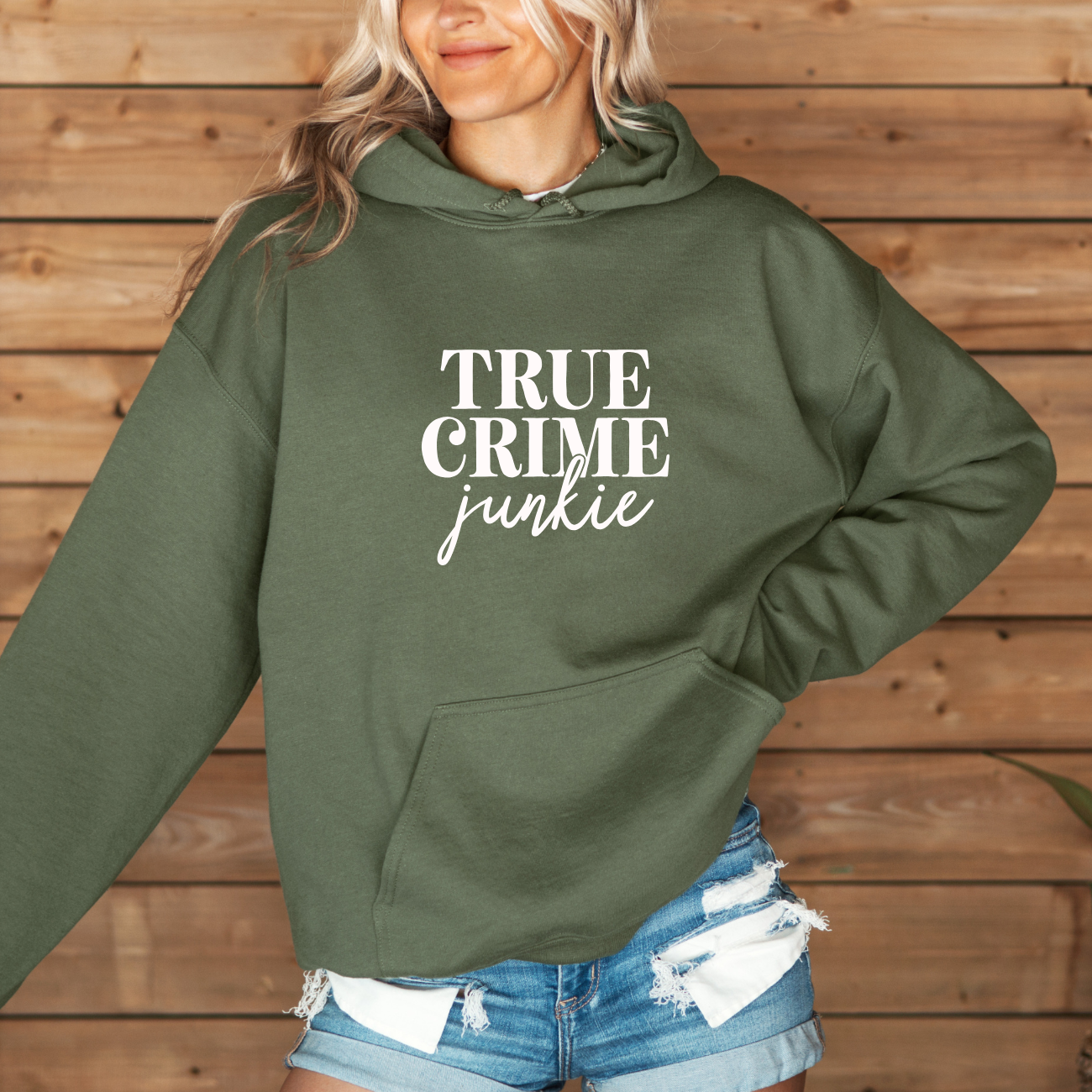 True Crime Junkie Hoodies