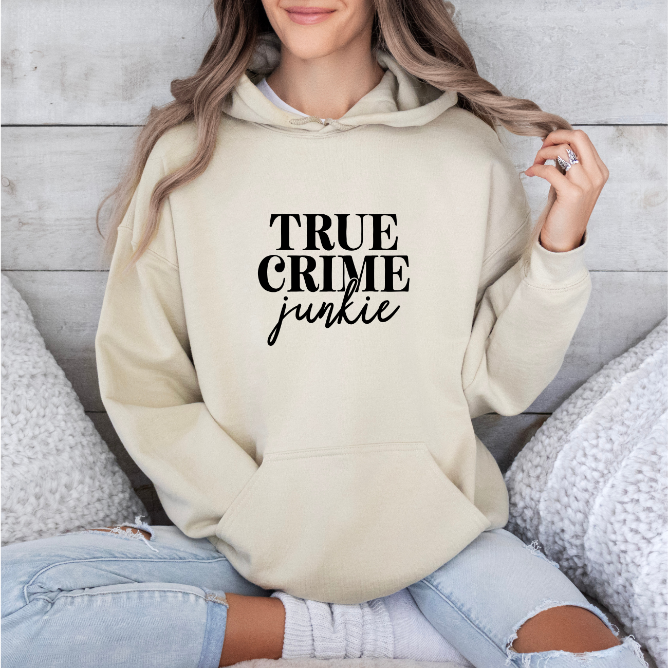 True Crime Junkie Hoodies