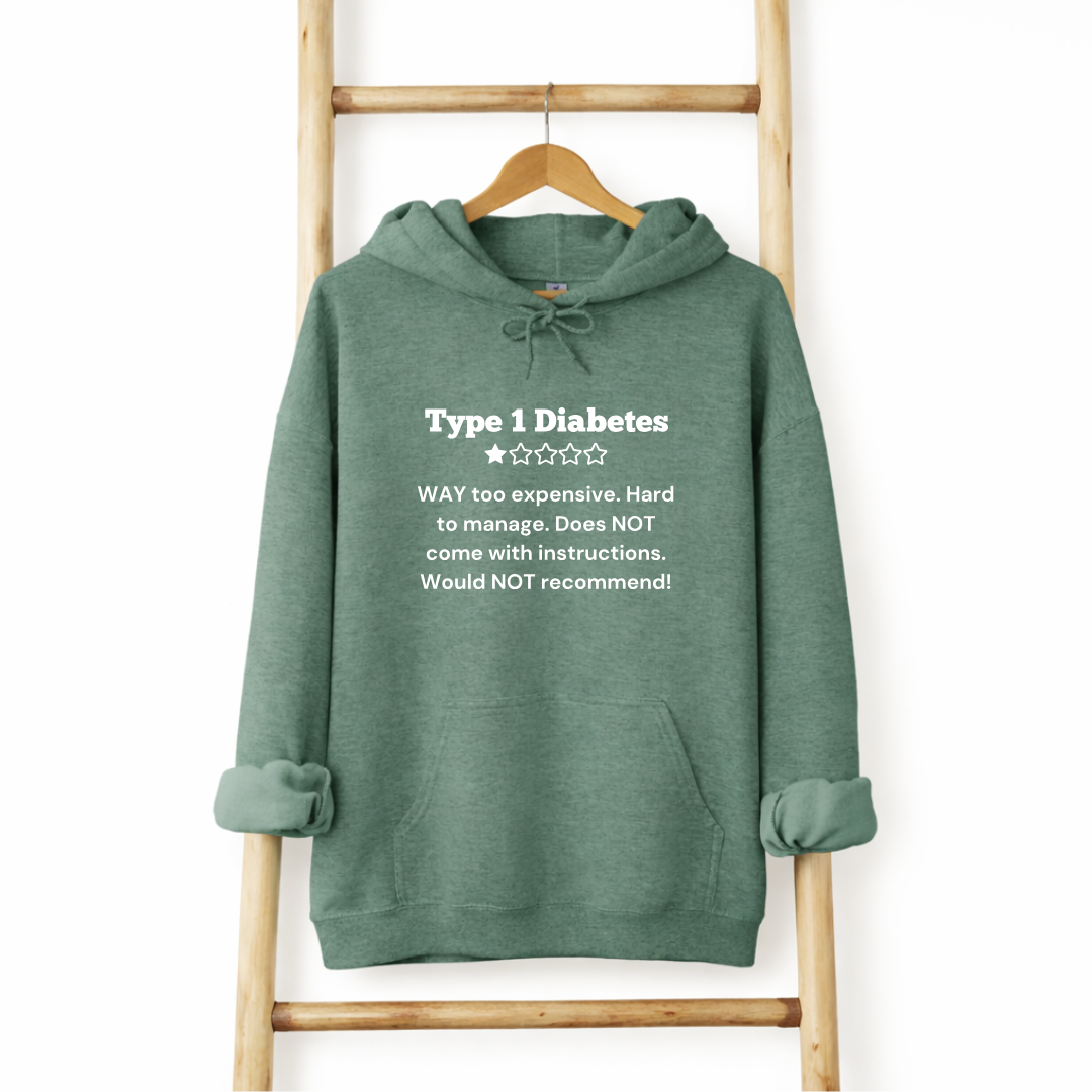 Type 1 Diabetes Tees/Crewnecks/Hoodies