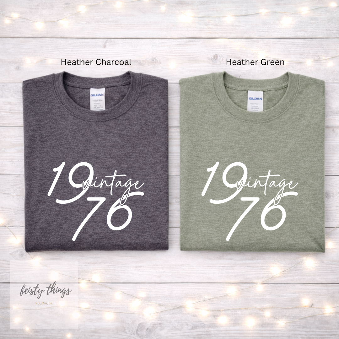 Vintage 1976 Tees/Crewnecks/Hoodies