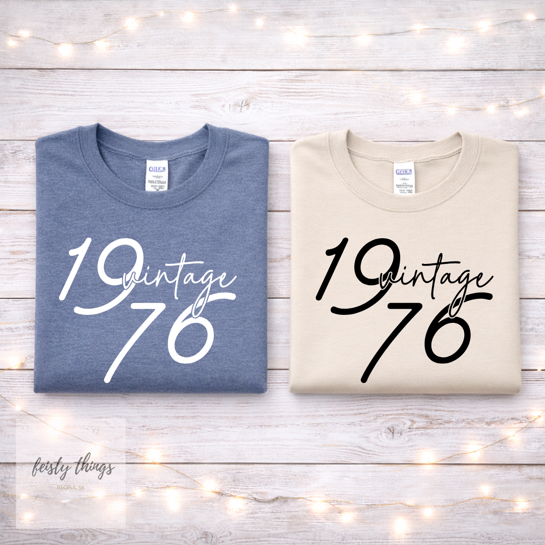 Vintage 1976 Tees/Crewnecks/Hoodies