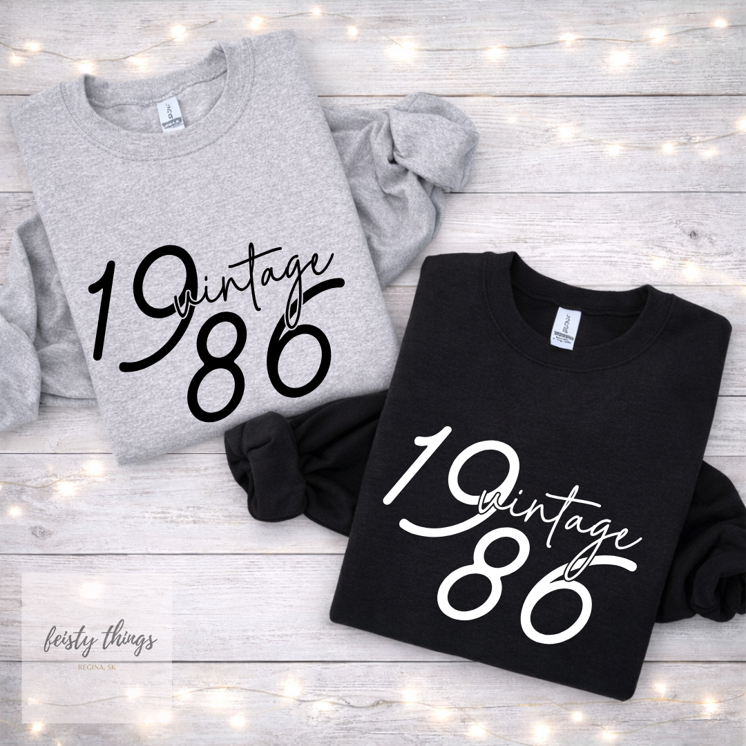 Vintage 1986 Tees/Crewnecks/Hoodies
