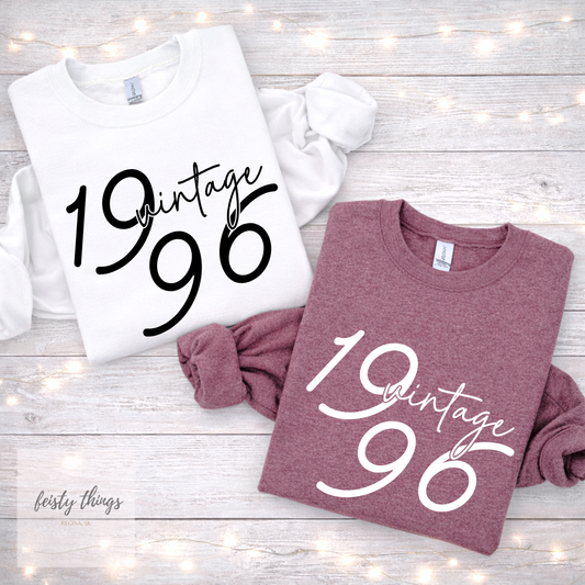 Vintage 1996 Tees/Crewnecks/Hoodies