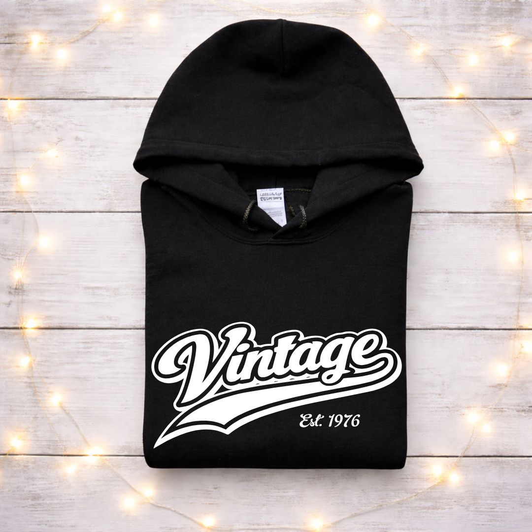 Vintage Est 1976 Tees/Crewnecks/Hoodies