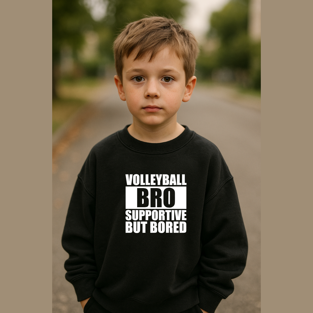 Volleyball Bro Kids Tees/Crewnecks