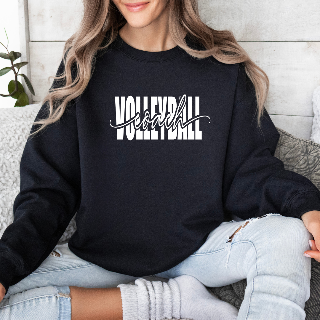 Volleyball Coach Tees/Crewnecks/Hoodies