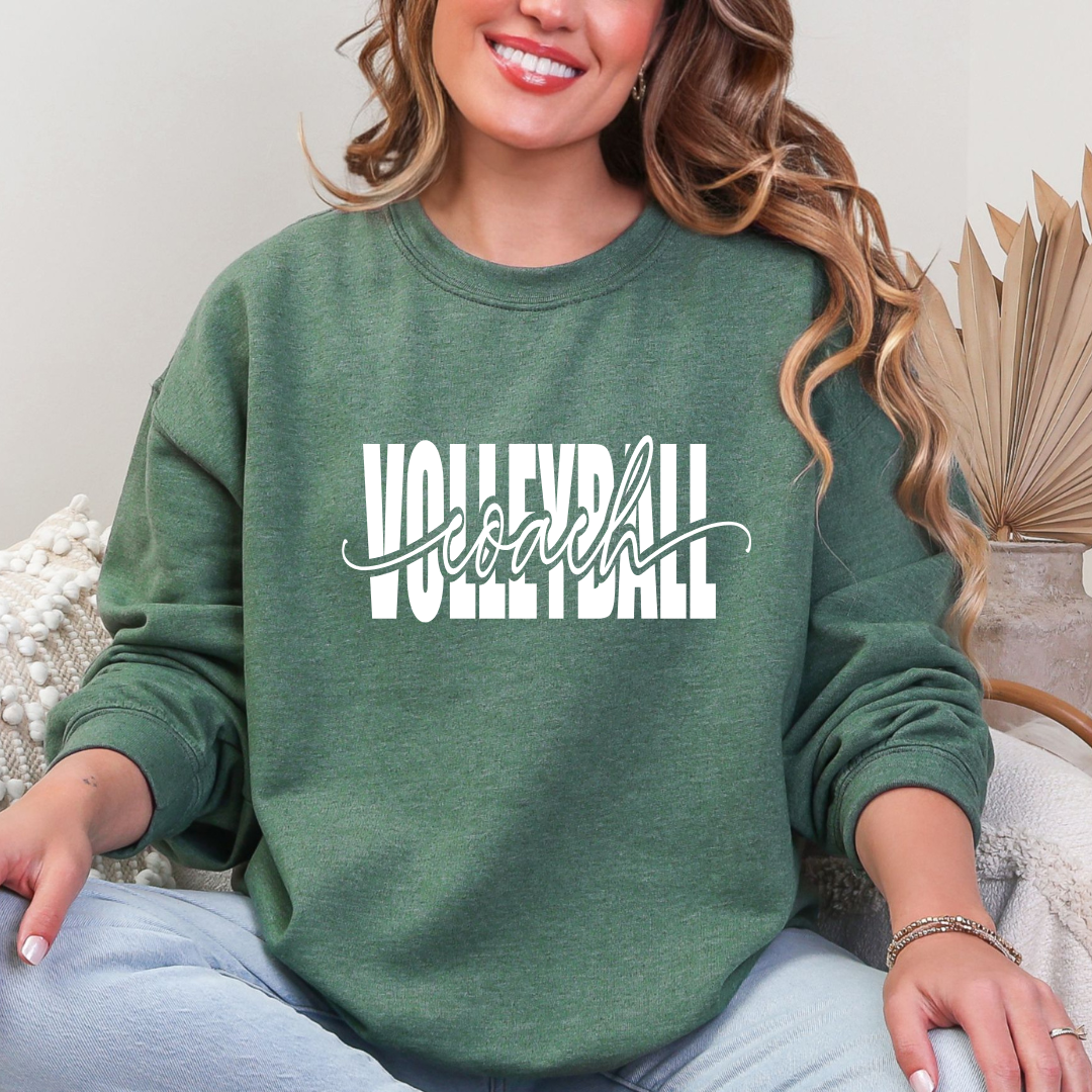 Volleyball Coach Tees/Crewnecks/Hoodies