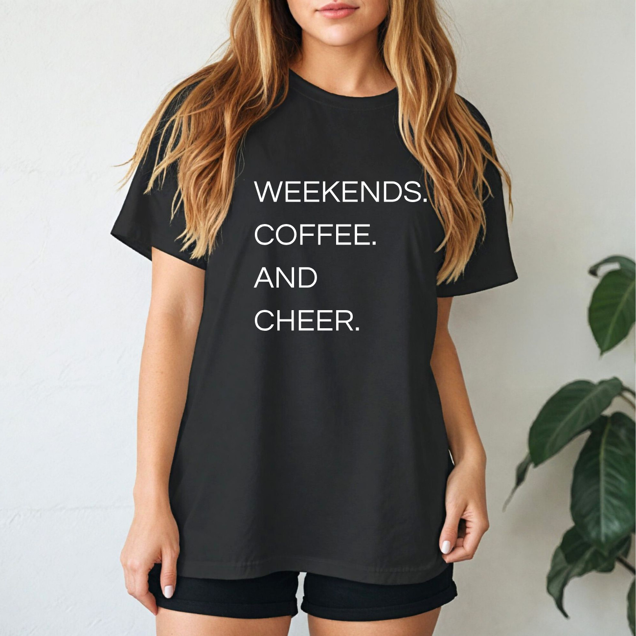 Weekends Coffee And Cheer Tees/Crewnecks/Hoodies