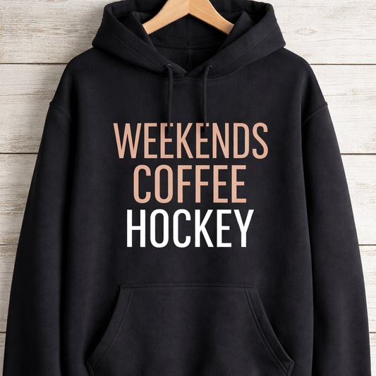Weekends Coffee Hockey Tees, Crewnecks/Hoodies