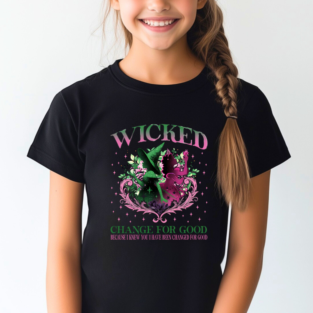 WICKED For Good Kids Tees/Crewnecks