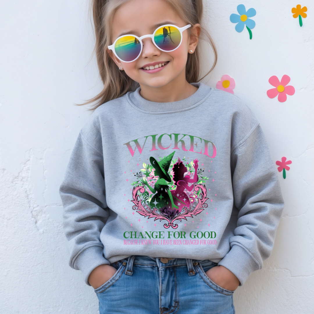 WICKED For Good Kids Tees/Crewnecks