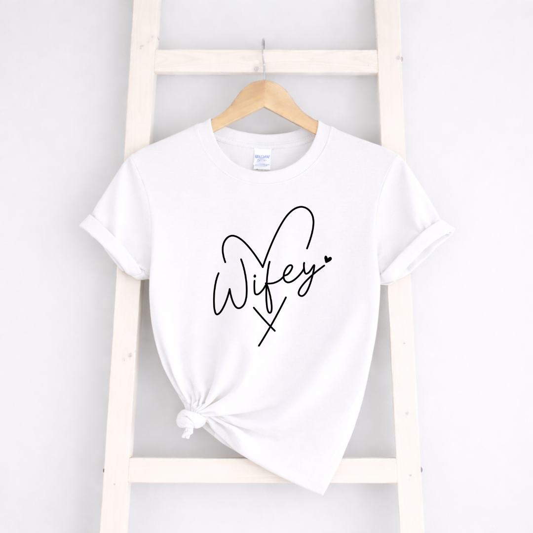 Wifey Heart Tees/Crewnecks/Hoodies