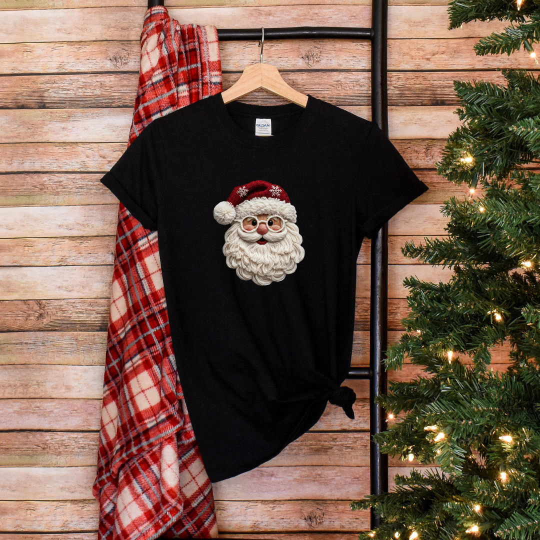 Faux Yarn Christmas Tees (3 Designs)