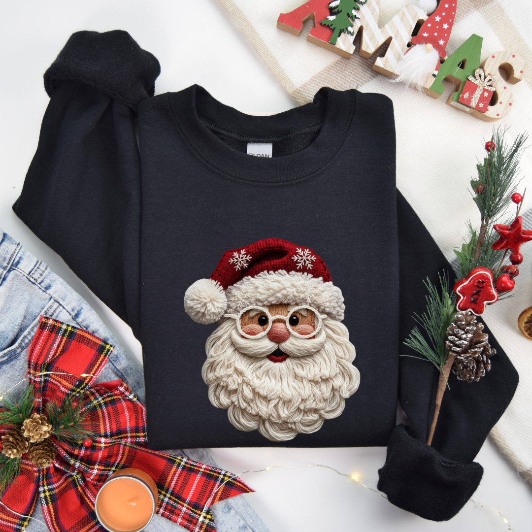 Yarn Red Santa Crewnecks