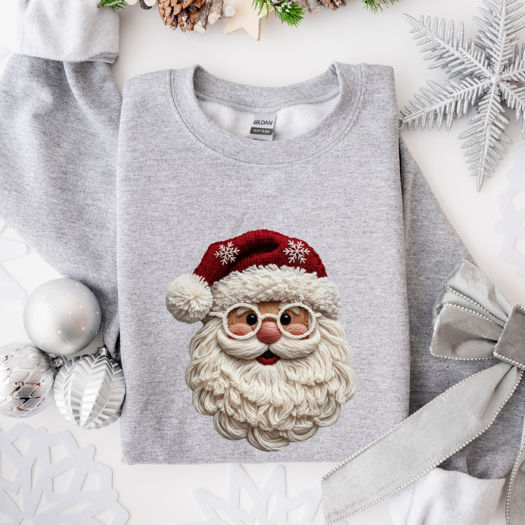 Yarn Red Santa Crewnecks