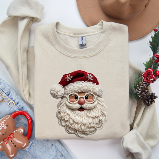 Yarn Red Santa Crewnecks