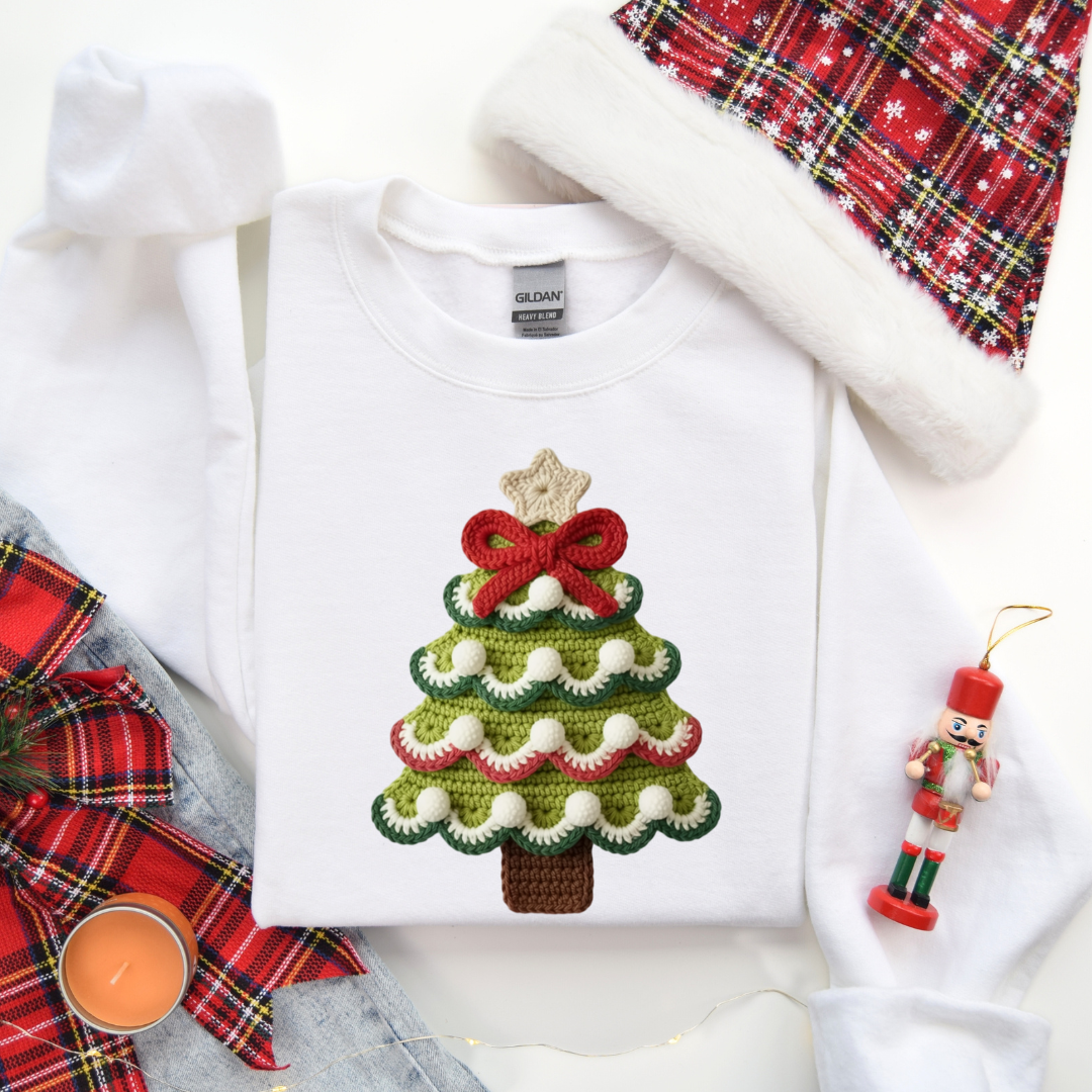 Yarn Christmas Tree Crewnecks