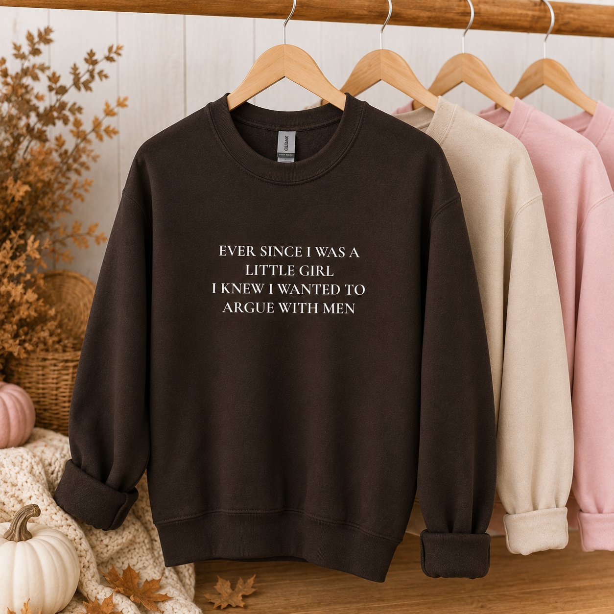 Argue With Men Tees/Crewnecks/Hoodies