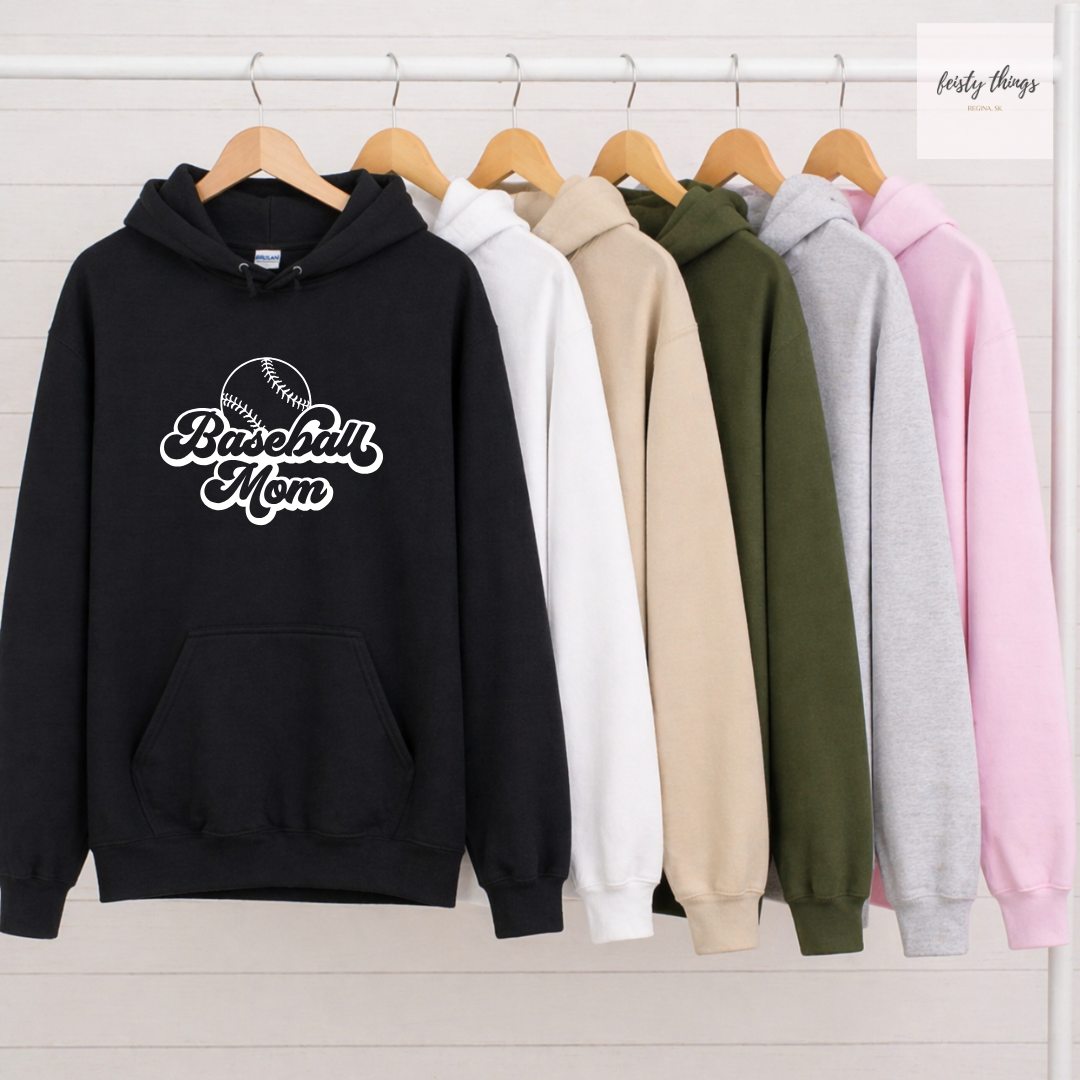 Baseball Mom Ball Tees/Crewnecks/Hoodies