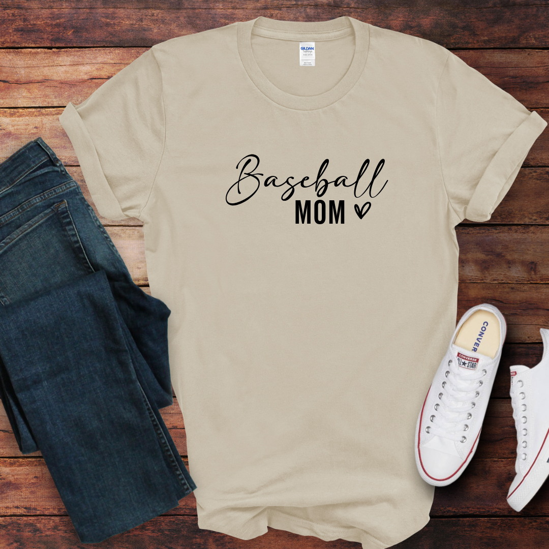 Baseball Mom Tees/Crewnecks/Hoodies