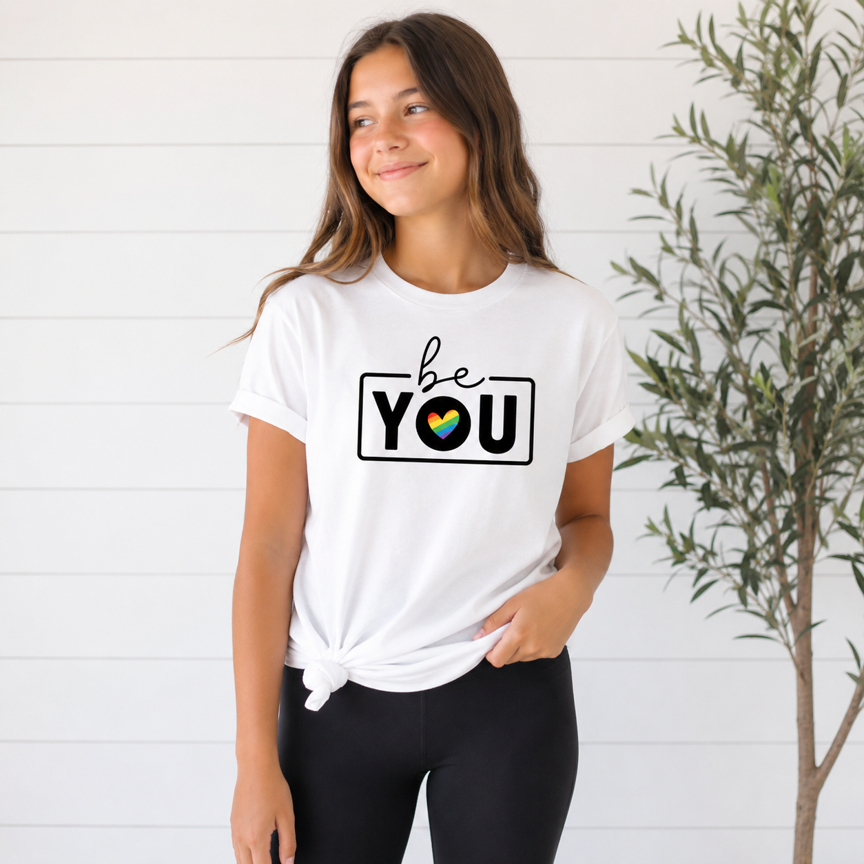 Be You White Tees