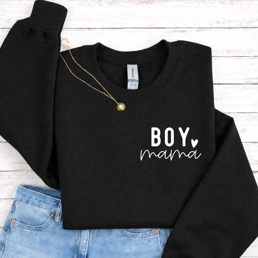 Boy Mama Tees/Crewnecks/Hoodies