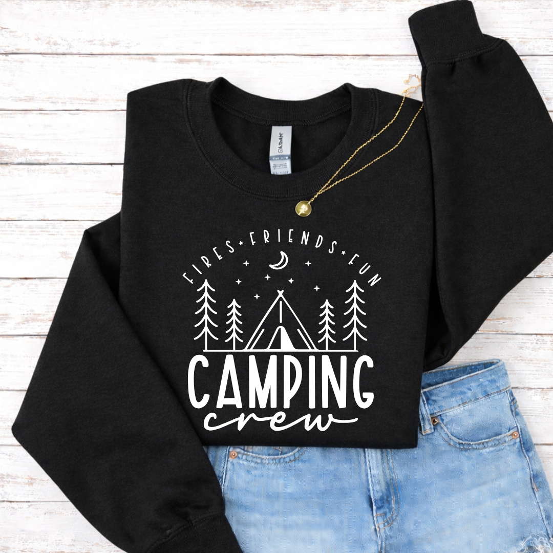 Camping Crew Tees/Crewnecks/Hoodies