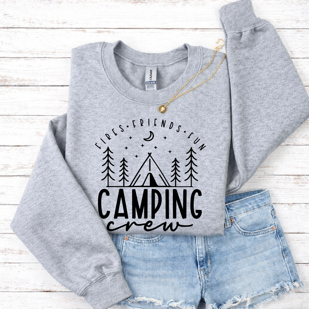 Camping Crew Tees/Crewnecks/Hoodies
