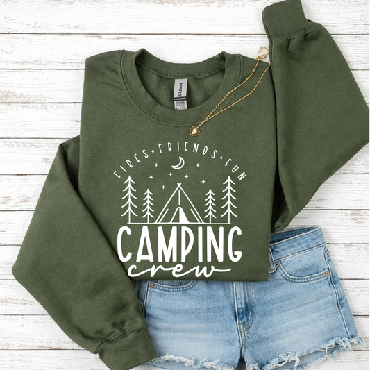 Camping Crew Tees/Crewnecks/Hoodies