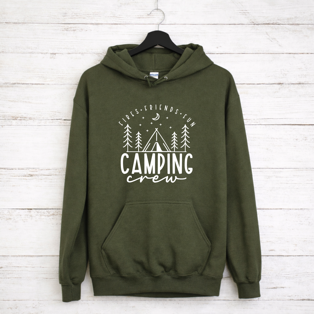 Camping Crew Tees/Crewnecks/Hoodies