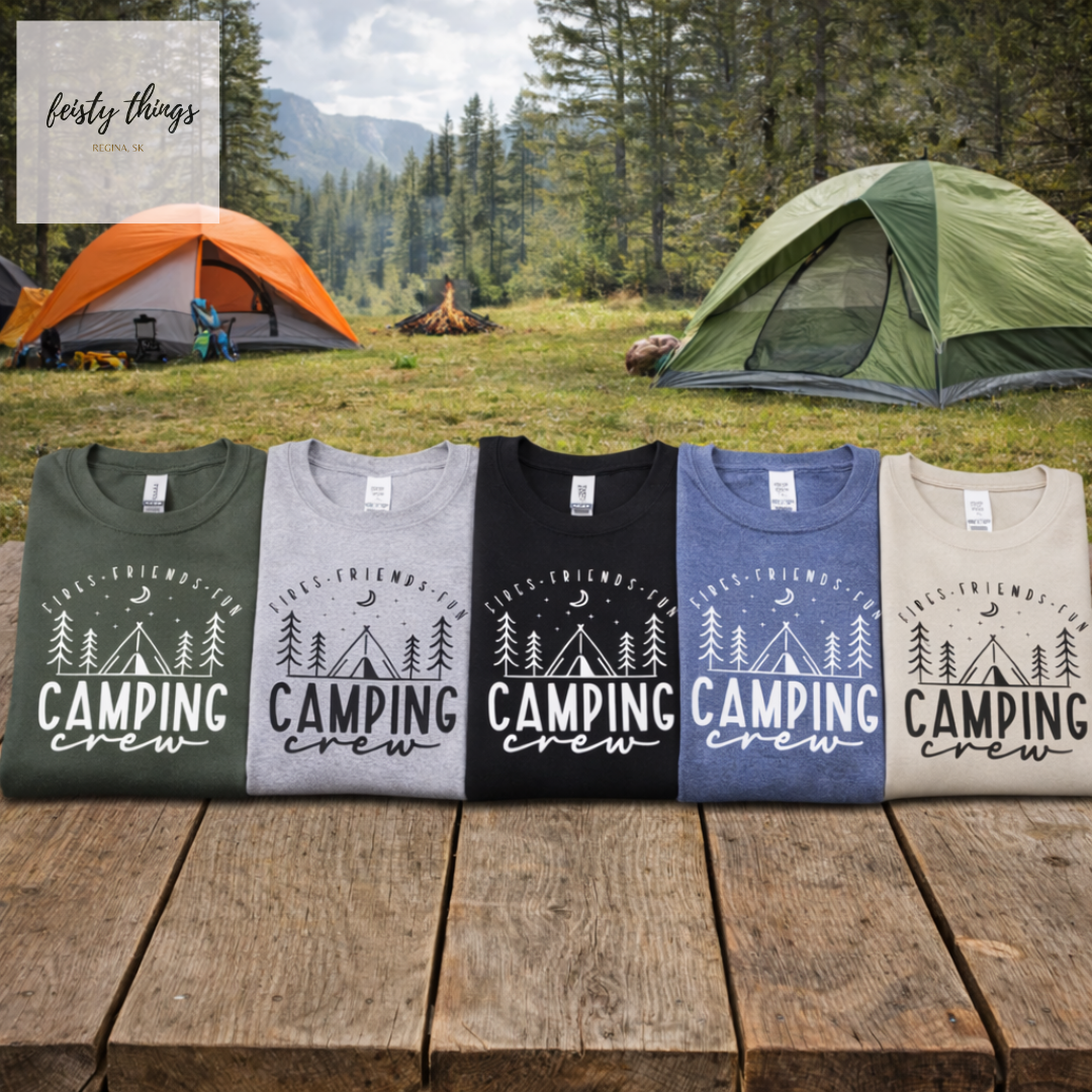 Camping Crew Tees/Crewnecks/Hoodies