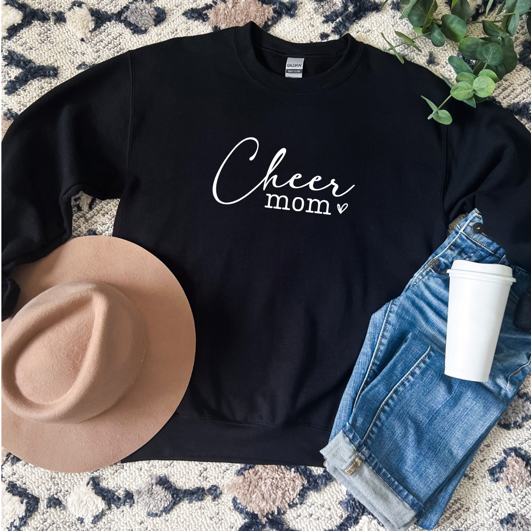 Cheer Mom Tees/Crewnecks/Hoodies
