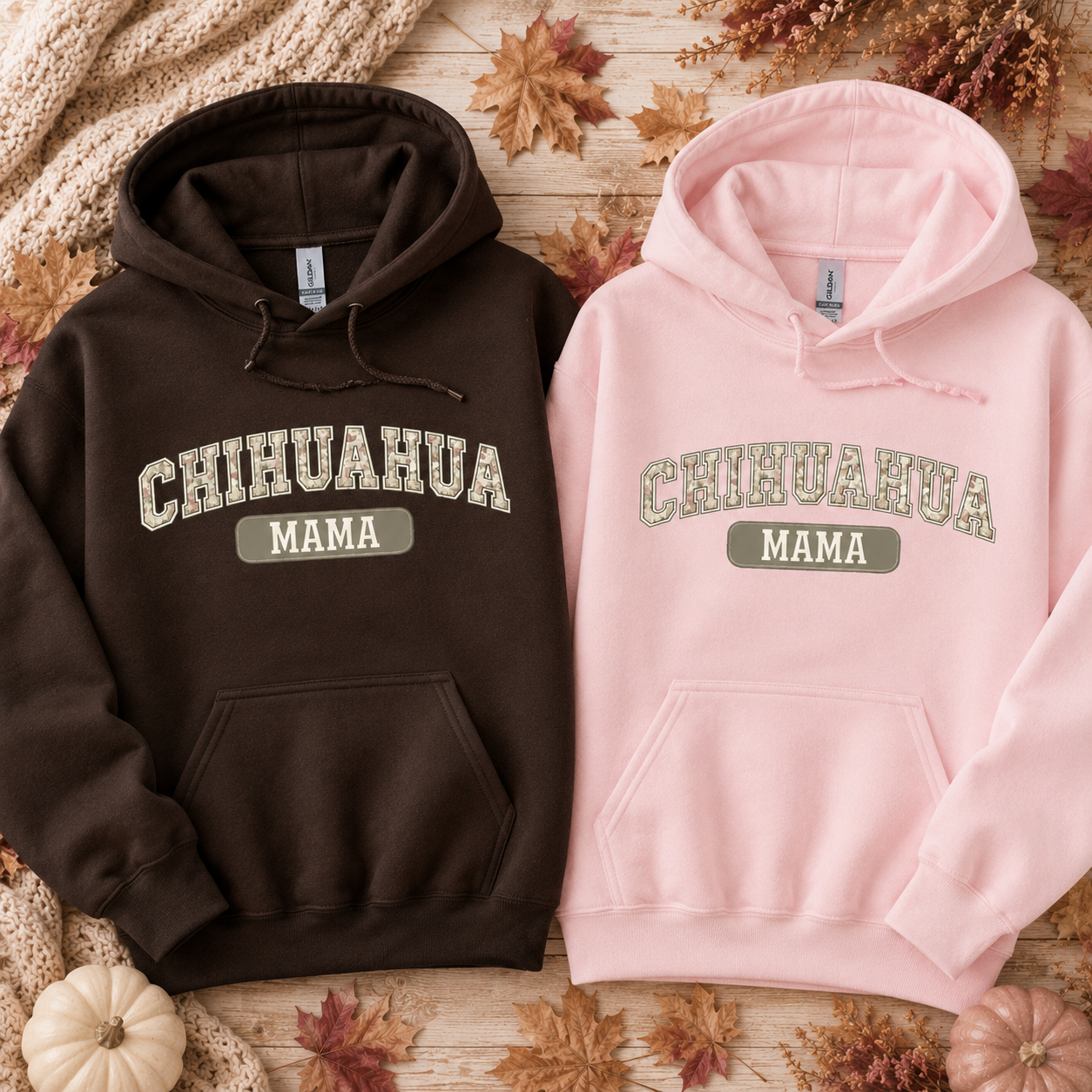 Chihuahua Mama Tees/Crewnecks/Hoodies