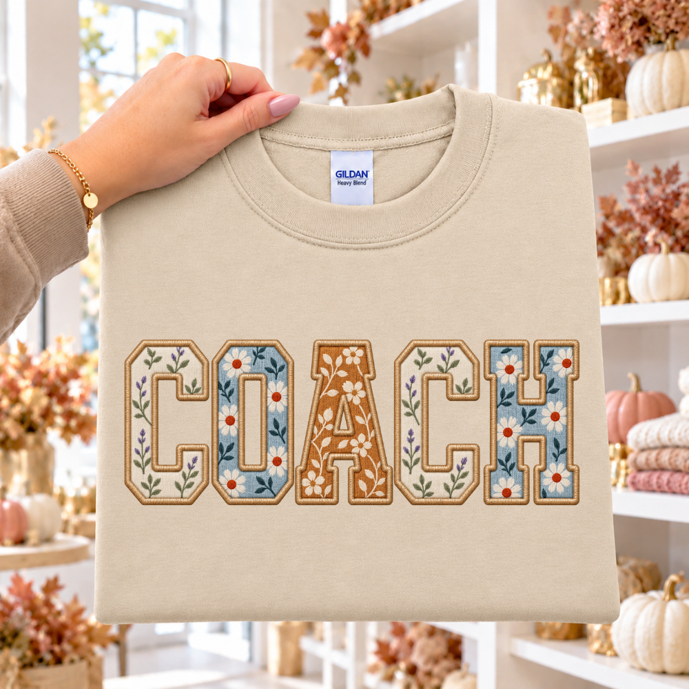 COACH Faux Patchwork