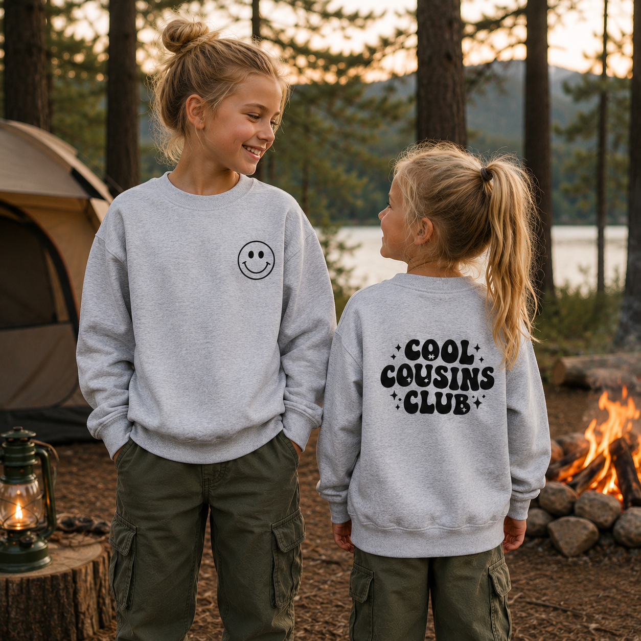 Cool Cousins Club Kids Tees + Crewnecks