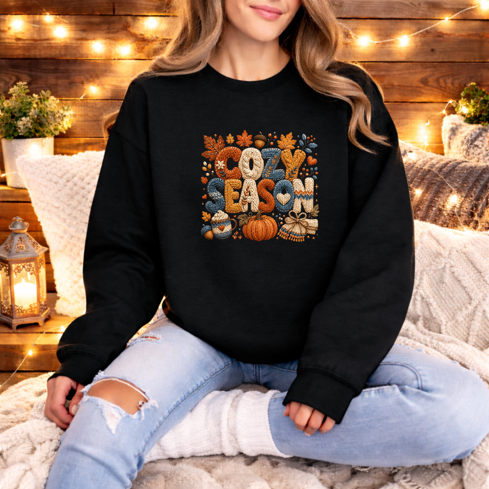 Cozy Season Crewnecks + Hoodies
