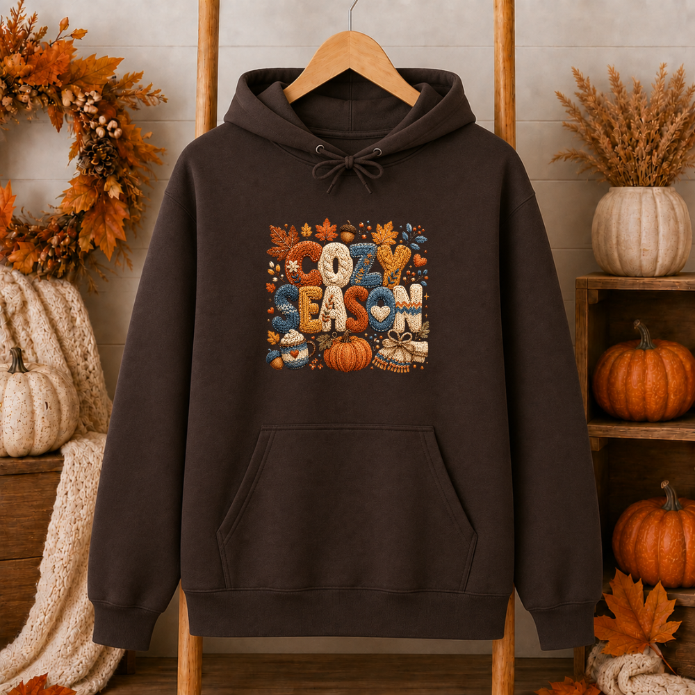 Cozy Season Crewnecks + Hoodies