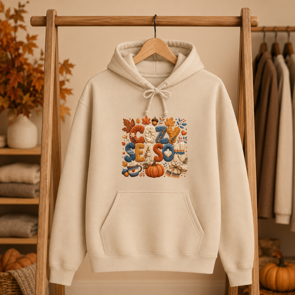 Cozy Season Crewnecks + Hoodies