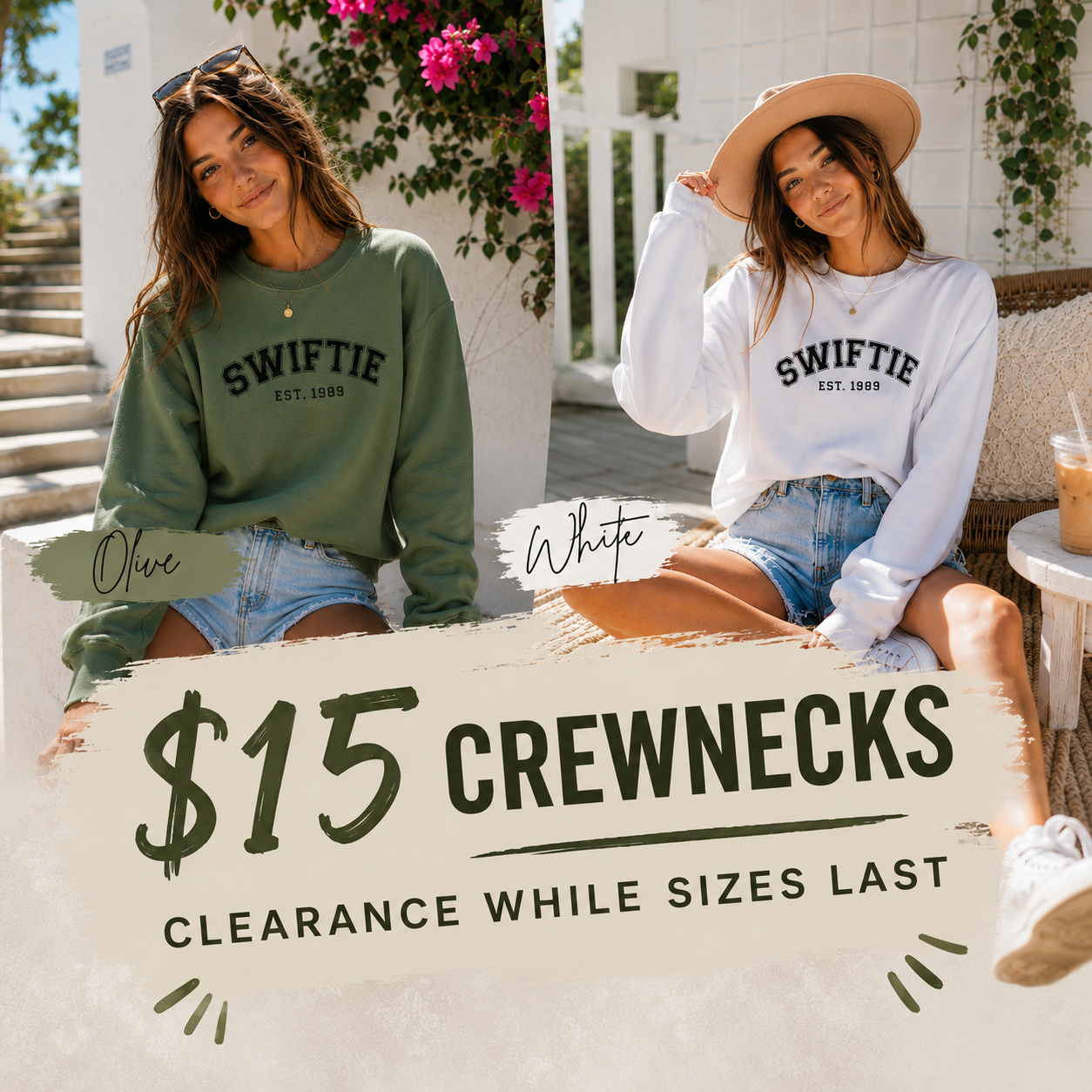 SWIFTIE Adult Crewnecks