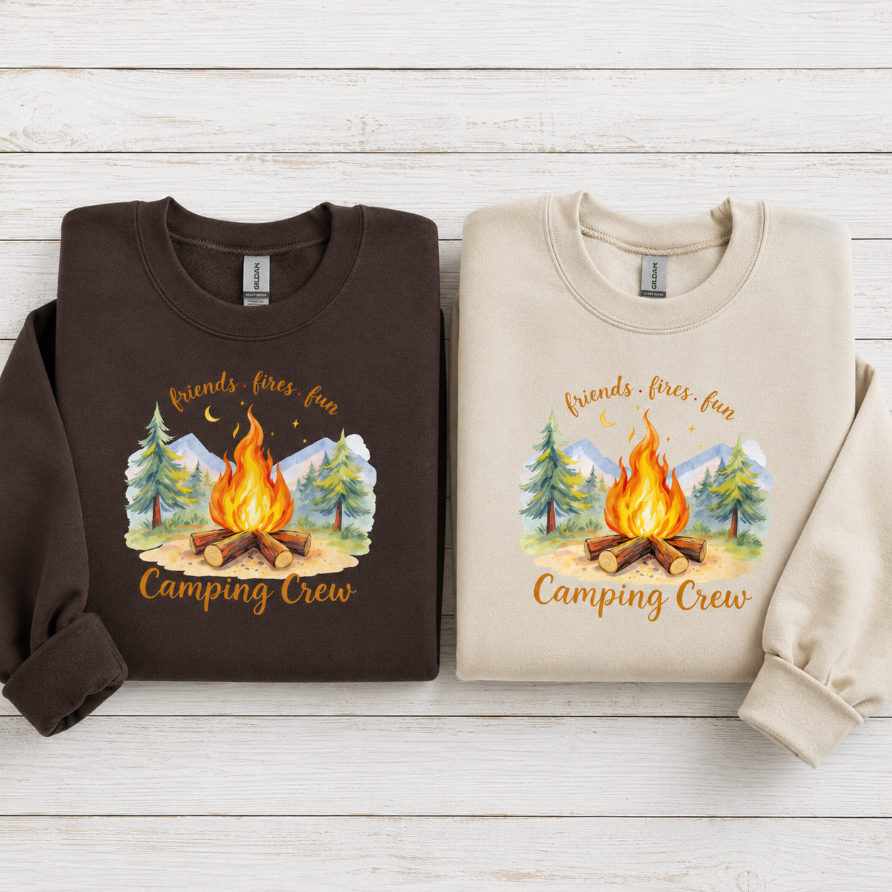 Friends Fires Fun Adult Tees/Crewnecks/Hoodies