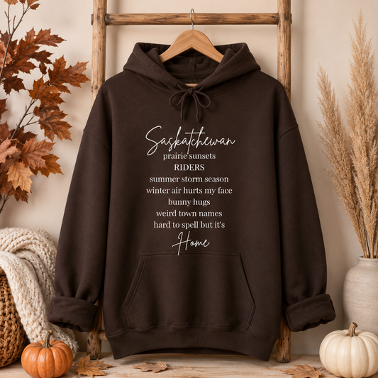 Saskatchewan Hoodies