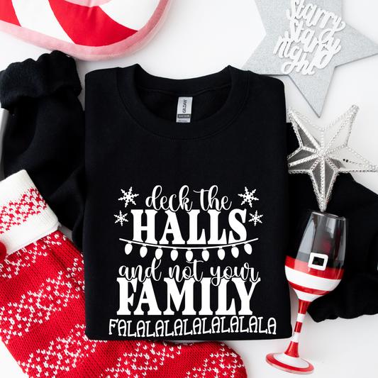 Deck The Halls Tees/Crewnecks
