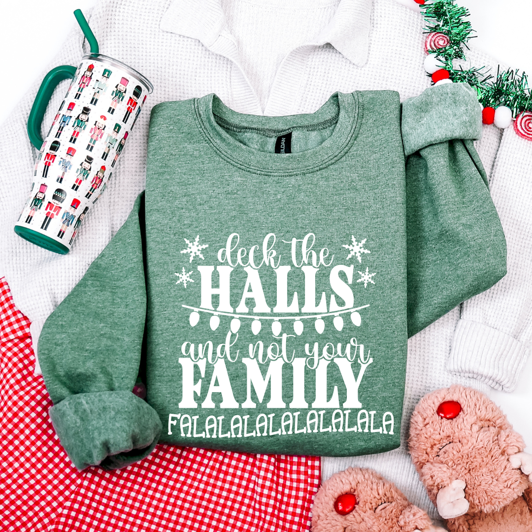 Deck The Halls Tees/Crewnecks