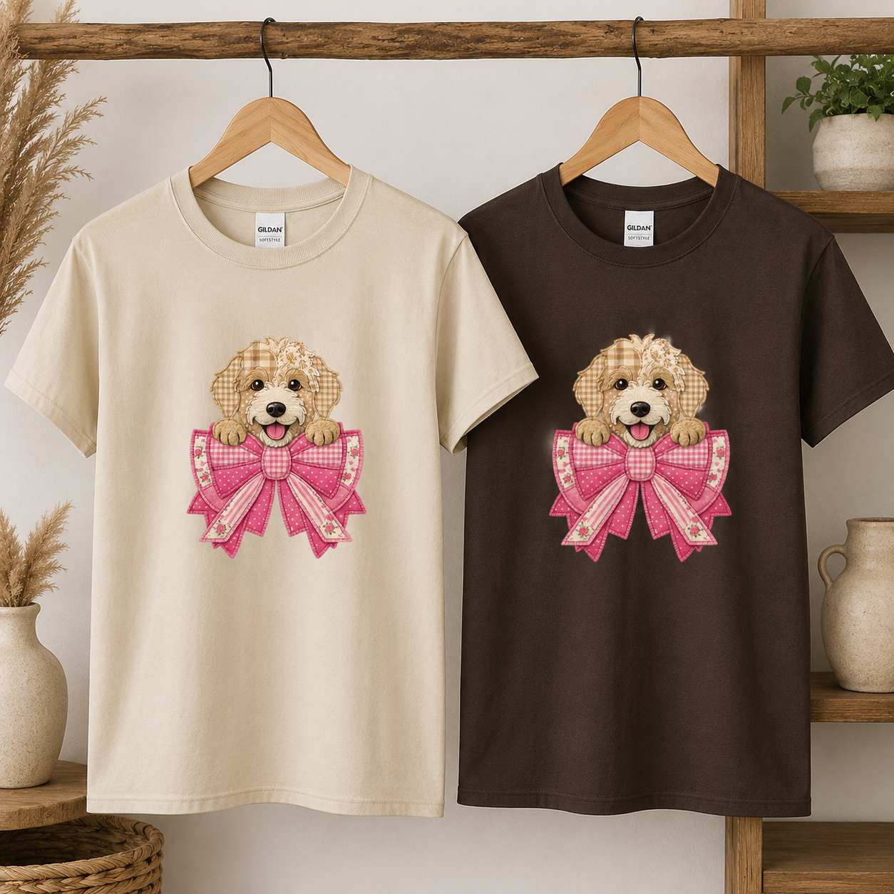 Faux Patchwork Doodle Tees/Crewnecks/Hoodies