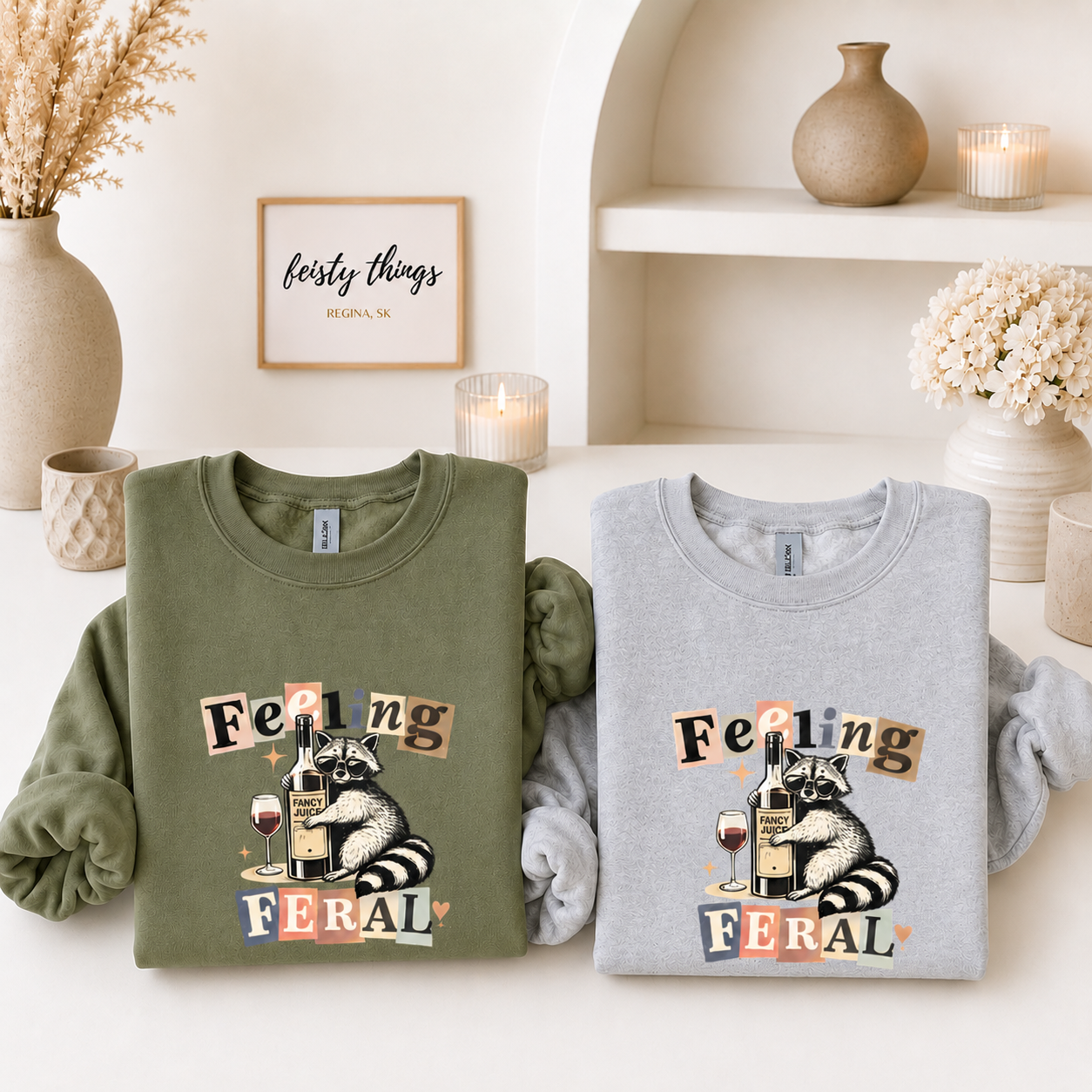 Feeling Feral Tees/Crewnecks/Hoodies