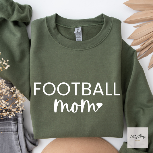 Football Mom Tees/Crewnecks/Hoodies