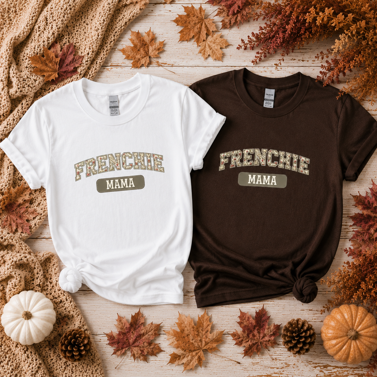 Frenchie Mama Tees/Crewnecks/Hoodies