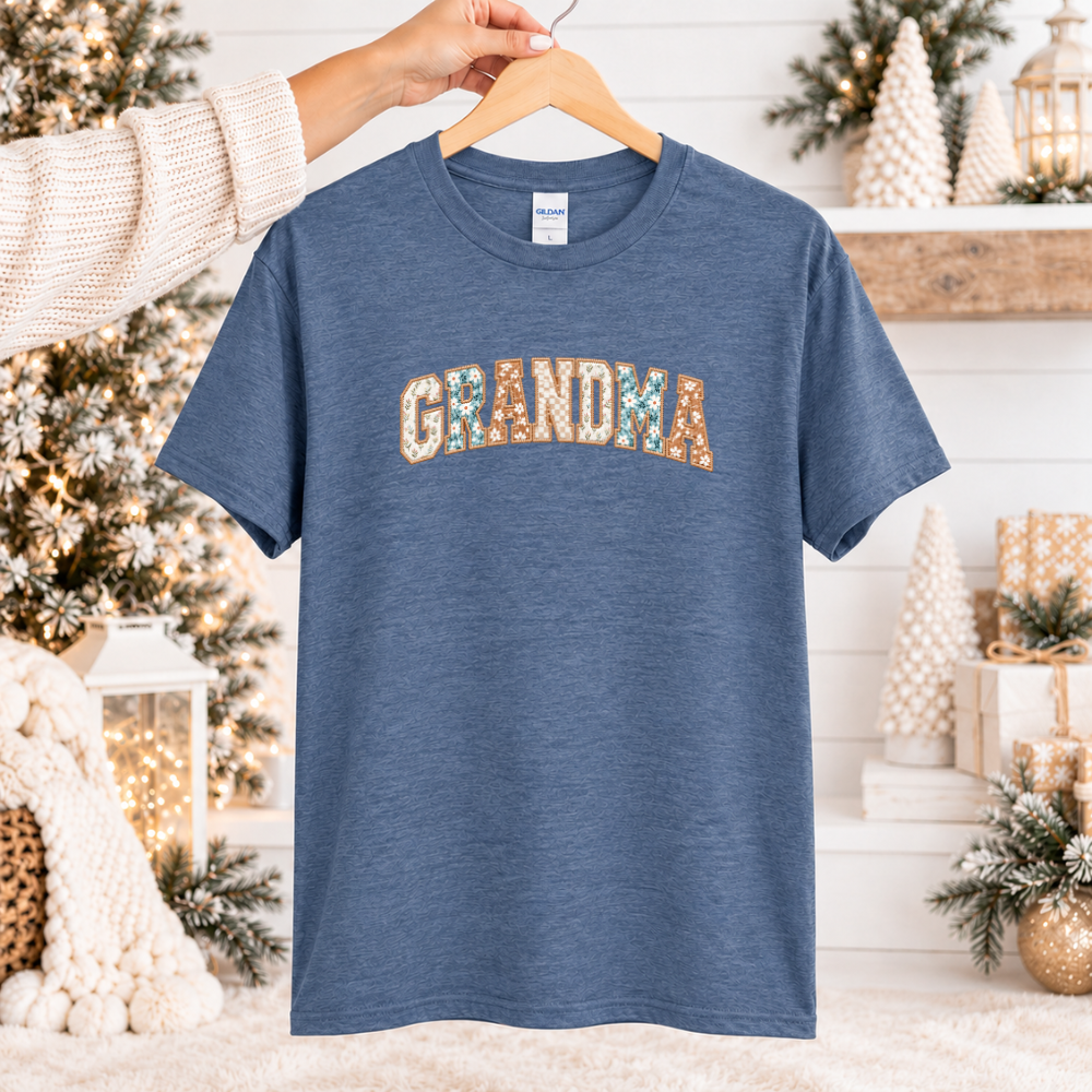 GRANDMA Faux Patchwork